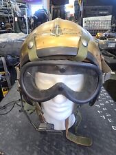 US Navy Gentex H-4 Flight Helmet Korea Complete F86 Jet Pilot picture