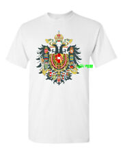IMPERIAL COAT OF ARMS AUSTRIA HUNGARY EMPIRE 1867 1918 T SHIRT ww1 Austro Hungar picture