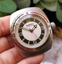 Watch Vostok Amphibian USSR Vintage mechanical men's wrist watch. Soviet watch. picture