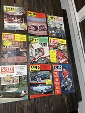 Speed Mechanics Lot Of 9 Magazines From 1959 & 1960 picture