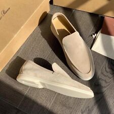 Men's Summer Casual Loafers - Frost Suede Slip-On Flat Driving Shoes - Available picture