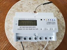 WiFi Electric meter kwh 3 phase up to 240 volts per phase picture