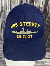 Vintage USS Sterett DLG-31 Snapback Trucker Hat picture