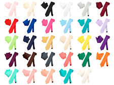 Vesuvio Napoli Solid EXTRA LONG Color NeckTie Handkerchief Men's XL Neck Tie Set picture