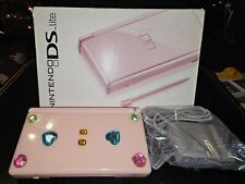 Nintendo DS Lite Console - Metallic Rose Pink In Box w/ Charger & Stylus picture