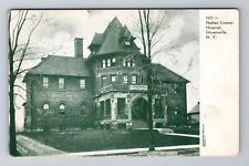 Gloversville, NY-New York, Nathan Littauer Hospital c1910, Vintage Postcard picture