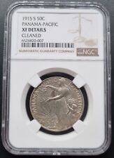 1915 S Panama Pacific Half Dollar Commemorative 50c NGC XF Details #64509 picture