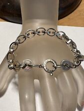 Great Tiffany & Co. Sterling Silver 1837 Circle Link Bracelet picture