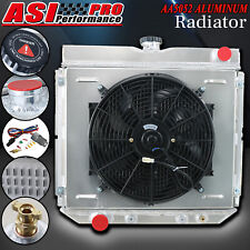 3 Row Radiator+Shroud Fan For 69-70 Ford Mustang /1971-73 Ford Maverick Mercury picture