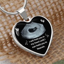 Engraved Miscarriage keepsake baby loss gift miscarriage necklace pregnancy loss picture