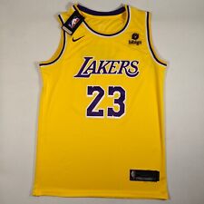 LeBron James 2022-23 Jersey, #23, Embroidered, Yellow picture