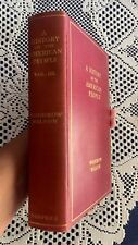 “A HISTORY OF THE AMERICAN PEOPLE” Woodrow Wilson Vol 3 ~ Harper {1902 Vtg~VG} picture