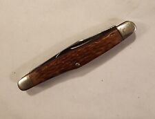 VINTAGE Early 60's Kabar 1052 Pocket Knife 2 Blade Snaps With No Wobble  picture
