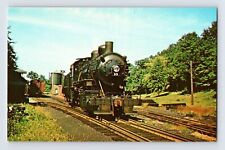 Postcard Railroad Train Morristown Erie Consolidation Whippany NJ 1970s Unposted picture