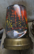 1950 Econolite Roto Vue Junior A. B Leech Forest Fire Scene Lamp No Top or Tube picture