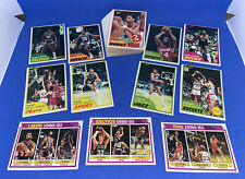 1981-82 TOPPS BASKETBALL MAIN SERIES 1-66 PARTIAL SET 62 of 66 EX-MINT picture