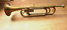 Vintage Brass Bugle The Legionnaire Regulation Model 137369 & Mouthpiece c. 1940 picture