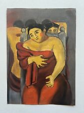 Rufino Tamayo Drawing on paper (Handmade) signed and stamped vtg art picture