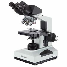 AmScope 40X-2000X Compound Biological Lab Microscope Multi-Use picture