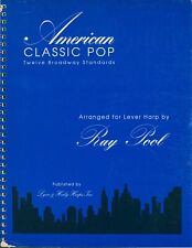 American Classic Pop Songbook Lever Harp 1994 Ray Pool 12 Broadway Standards picture