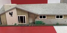 Vintage Marx Tin Litho Doll House Ranch Rooster MCM Contemporary 60s + Furniture picture