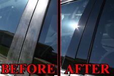 Black Pillar Posts for Toyota Highlander 14-16 6pc Set Door Trim Cover Kit picture