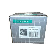 Hansgrohe 01850181 iBox Universal Plus Rough, with Service Stops, ¾