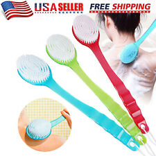 Long Handle Bath Body Brush Soft Back Shower Exfoliating Skin Scrubber Massager picture