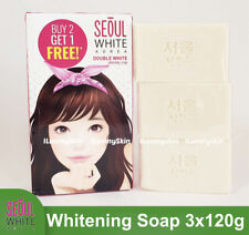 Seoul White Korea Double White Whitening Soap Triple Pack 120g picture