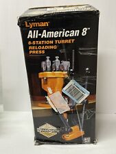 Lyman Brass Smith Cast-Iron All-American 8 Turret Reloading Press - 7040750 picture