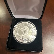 The Man In The Arena / Theodore Roosevelt 1oz Fine Silver picture