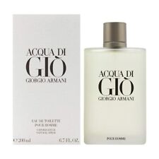 Giorgio Armani Acqua Di Gio 6.7oz / 200ml Men's Eau de Toilette Spray Brand New picture