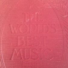 Vintage* 1908 The World’s Best Sheet Music Book Featuring Many Composers picture