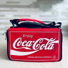 Vintage Coca-Cola Soda iCooler freezable Lunch Bag Medium Red with Strap picture