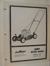1970's AMF Western Owners Manual Rotary Mower Model 1218   BIS picture
