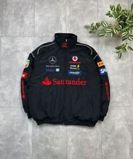 Mercedes Benz Black jacket Adult F1 Vintage Racing jacket Embroidered UniSex picture