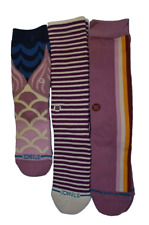 Stance Adult Crew Socks Premium Performance Quality Socks Lot Of 3 Size Large picture
