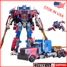Optimus Prime Toy Action Figure, Deformation Robot Toy, Car Robot Toys, 7.09-In picture