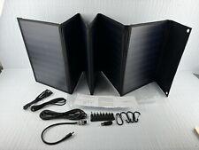 60W Solar Panel Folding PV Power Bank Outdoor Camping Hiking USB Phone Charger picture