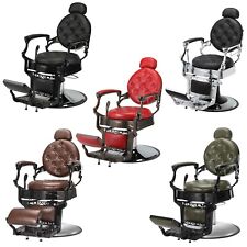 Vintage Heavy Hydraulic Duty Barber Chair Recline Styling Beauty Salon Equipment picture