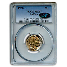 1938-D Buffalo Nickel MS-67 PCGS CAC picture