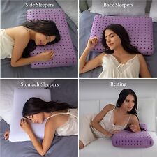 PharMeDoc Ventilated Cooling Memory Foam Pillow - Removable Pillow Case picture