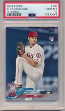 2018 Topps Pitching #700 Shohei Ohtani PSA 10 Rookie Card Los Angeles Angels RC picture