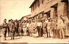 RPPC 309th Infantry Company F at Camp Dix New Jersey NJ 1904-18 Postcard UNP C9 picture