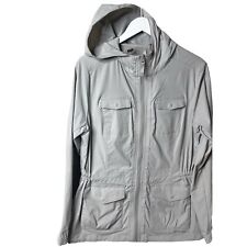 Eddie Bauer Travex Cargo Pocket Full Zip Hooded Soft Shell Jacket Large picture