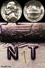 1954-S DDR FS-801 Jefferson Nickel BU Uncirculated Doubled Die Reverse Coin MQ picture