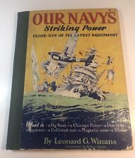 Our Navy’s Striking Power by Leonard Winans - 1941 picture
