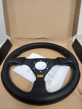 *RETURNED SALE* OMP (OD0-1981-071) GP Racing Steering Wheel - Black/Black picture
