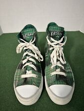 RARE Vintage Philadelphia Eagles Green Plaid Shoes NFL • Men’s 6.5 Women’s 8 picture