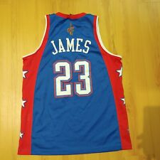 Vintage NIKE 2004 NBA ALLSTAR EAST LEBRON JAMES #23 CLEVELAND CAVALIERS Jersey M picture